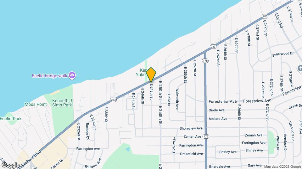 24750 Lakeshore Blvd Map and Location Details