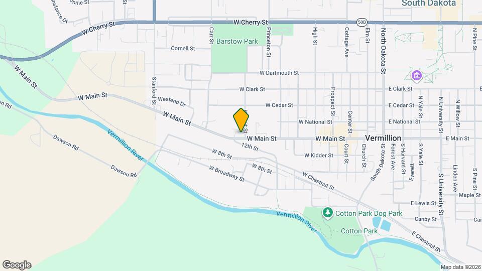 707 W Main St Map and Location Details