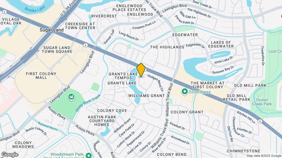 2438 Hodges Bend Cir Map and Location Details