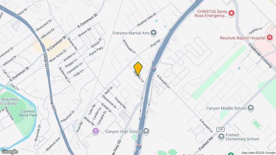 163 Richter Ln Map and Location Details