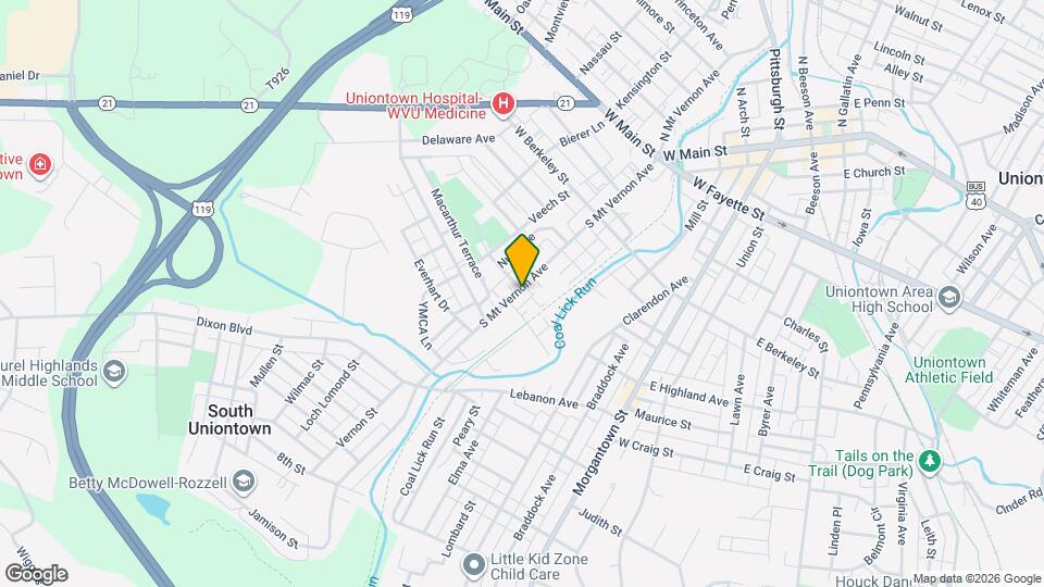 183 S Mount Vernon Ave Map and Location Details