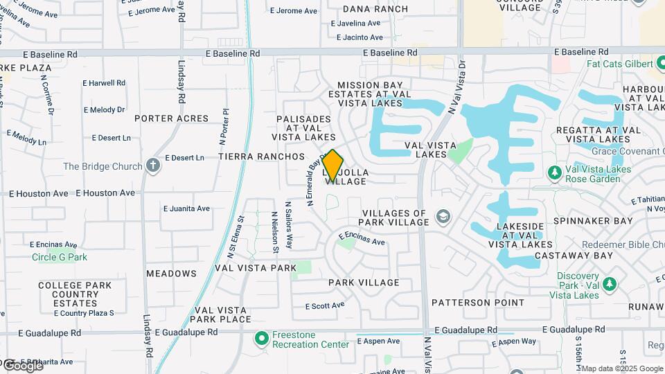 1343 E Beacon Dr Map and Location Details