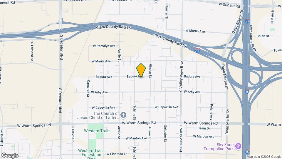 4155 Badura Ave Mapa y Detalles de la Ubicación