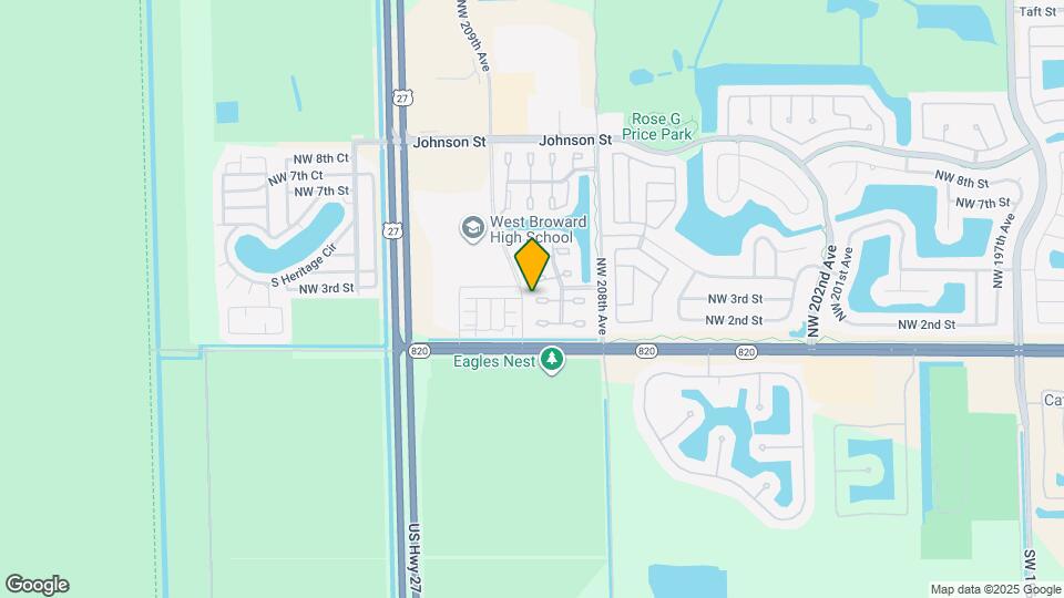 20886 NW 2nd St Map and Location Details