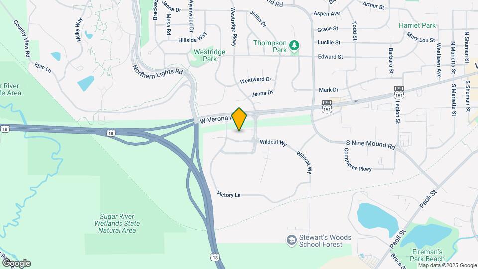 154 West End Cir Map and Location Details