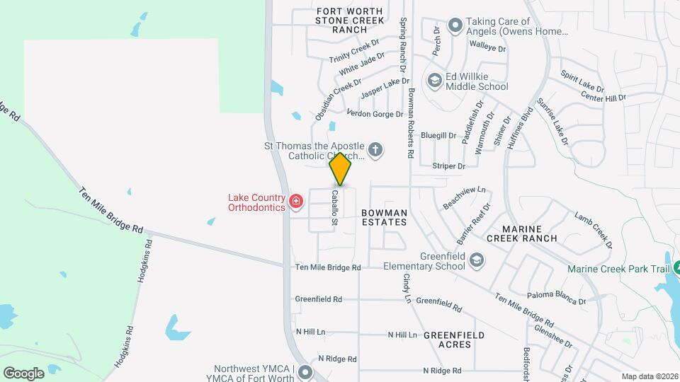 5828 Caballo St Map and Location Details