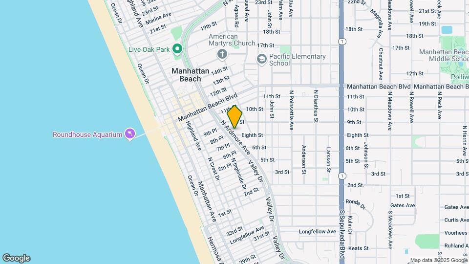 800 N Ardmore Ave Map and Location Details