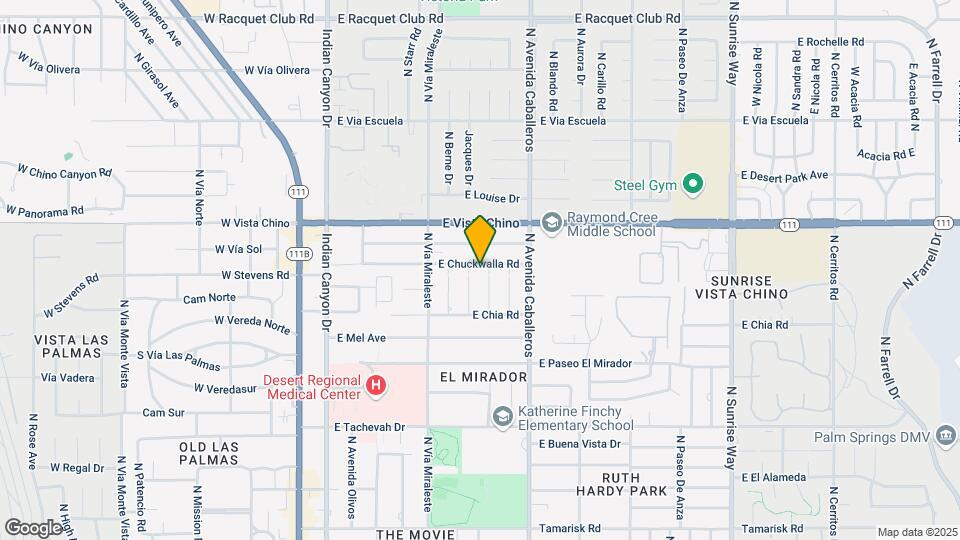 795 E Chuckwalla Rd Map and Location Details