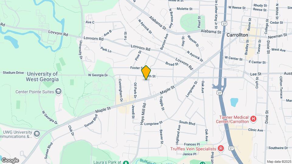 617 Burson Ave Mapa y Detalles de la Ubicación