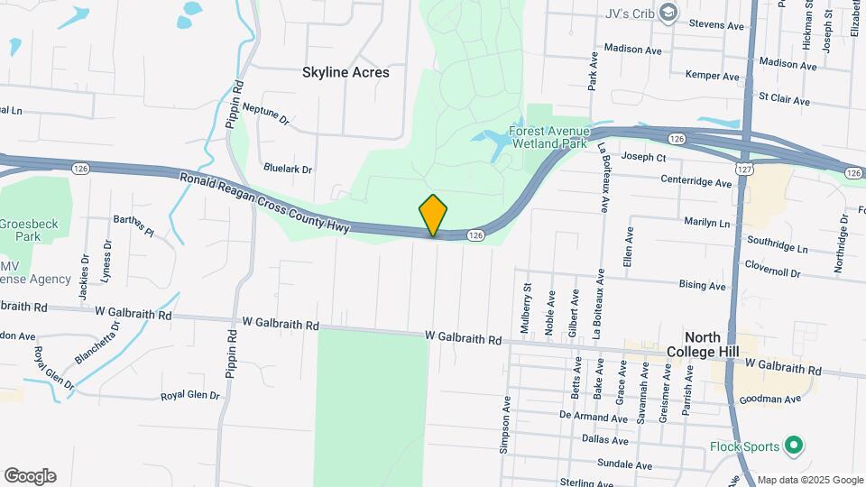 6949 Marbev Dr Map and Location Details