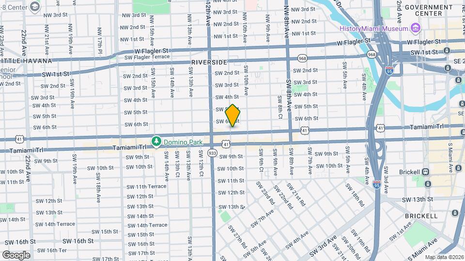 1057 SW 7th St Map and Location Details