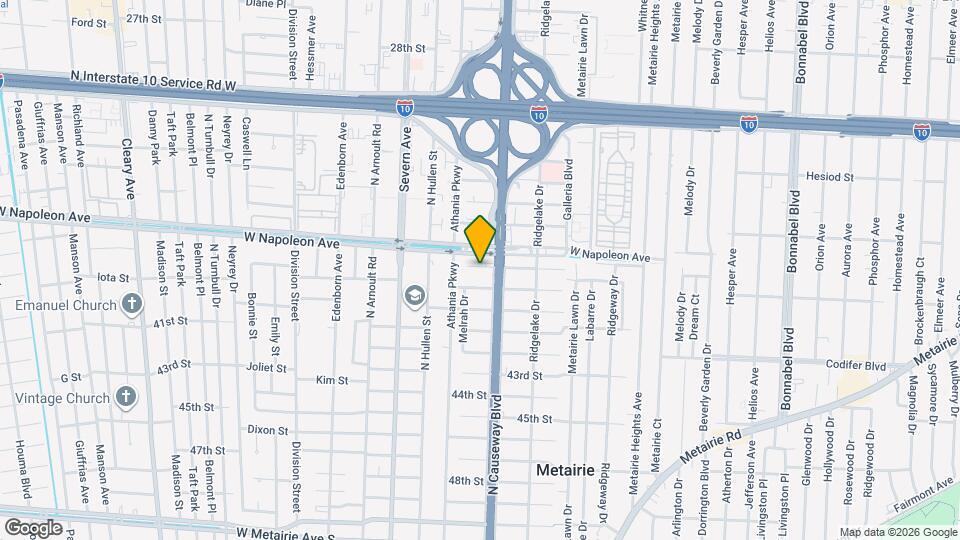 3212 38th St Map and Location Details