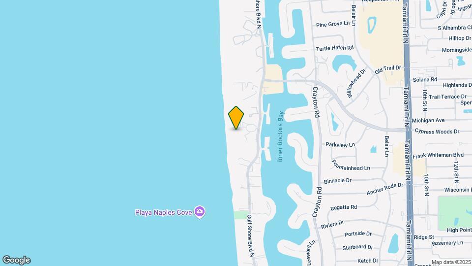 4001 Gulf Shore Blvd N Map and Location Details