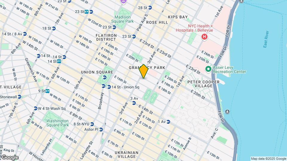 206 E 18th St Mapa y Detalles de la Ubicación