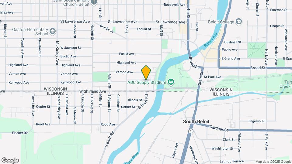 328 Kenwood Ave, Unit 1 Map and Location Details