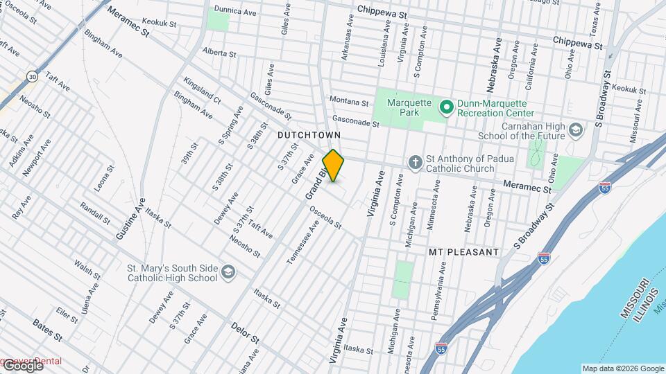 3543-3543 Bingham Ave Map and Location Details