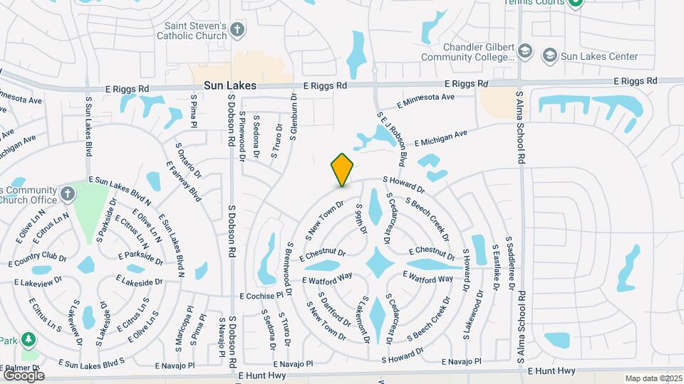 25645 S Brentwood Dr Map and Location Details