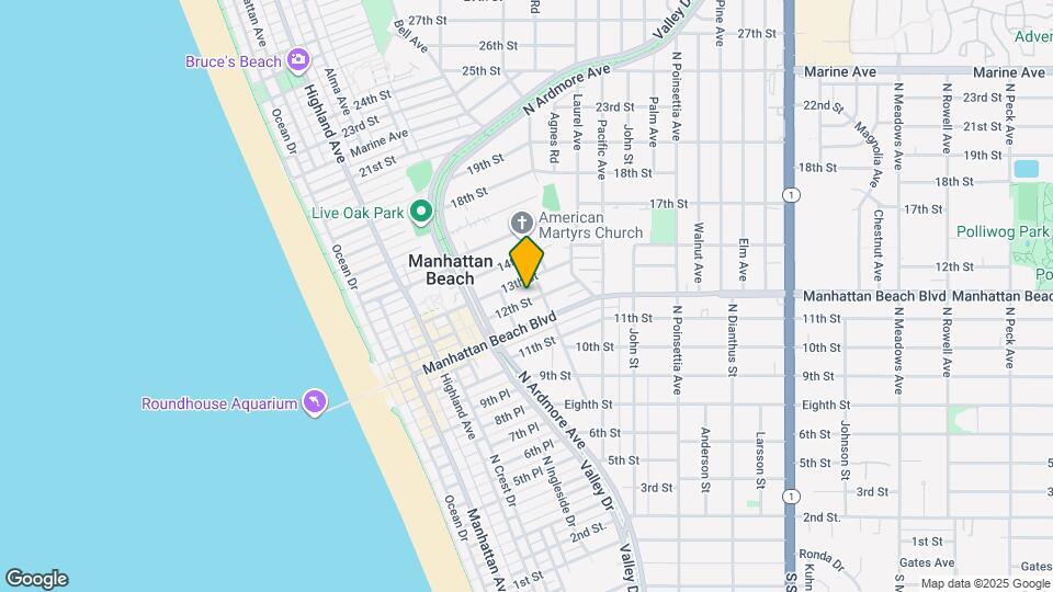 633 12th St Map and Location Details