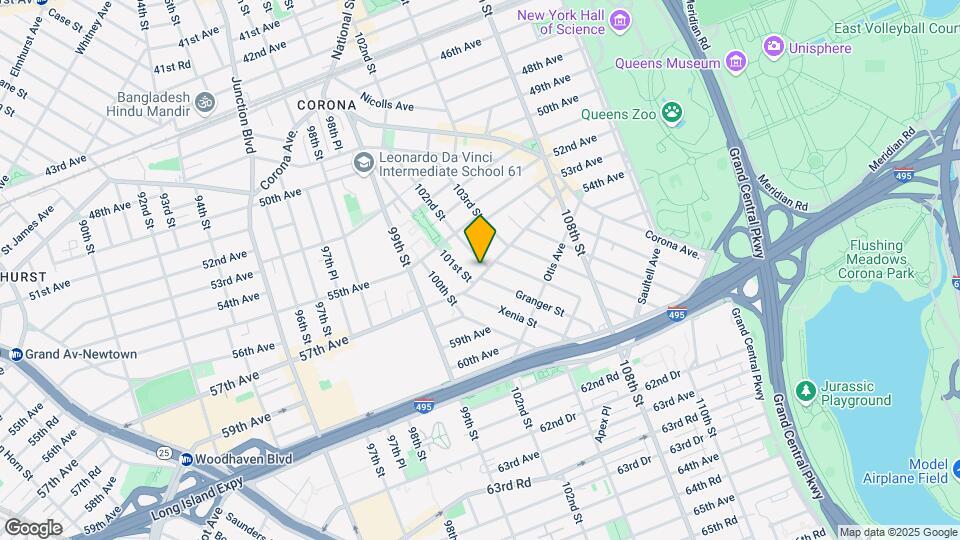 101-17 Martense Ave-Unit -2F Map and Location Details