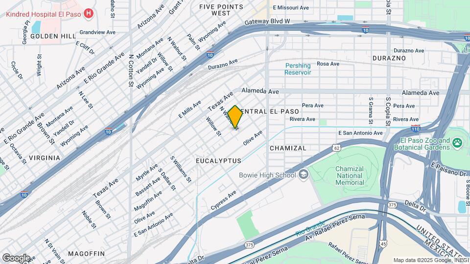 2129 Magoffin Ave Map and Location Details