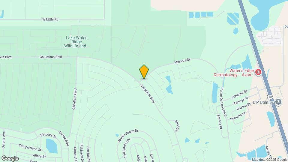 6151 Monegro St Map and Location Details