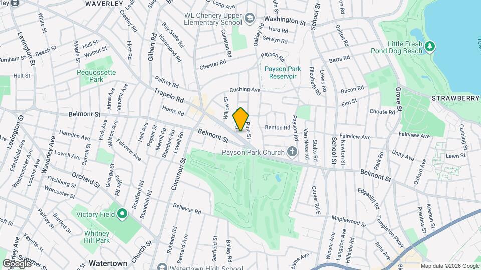 35 Trapelo Rd Map and Location Details