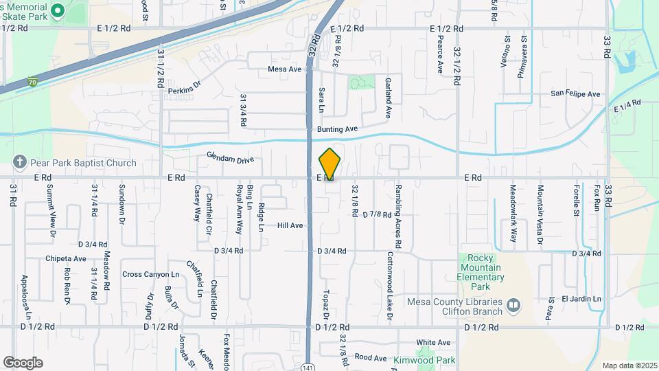 494 Coronado Way Mapa y Detalles de la Ubicación