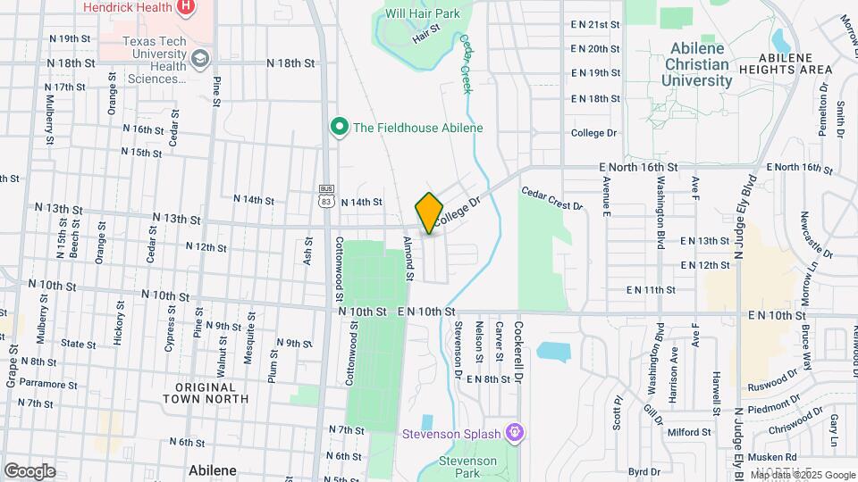 1241 Houston St Map and Location Details