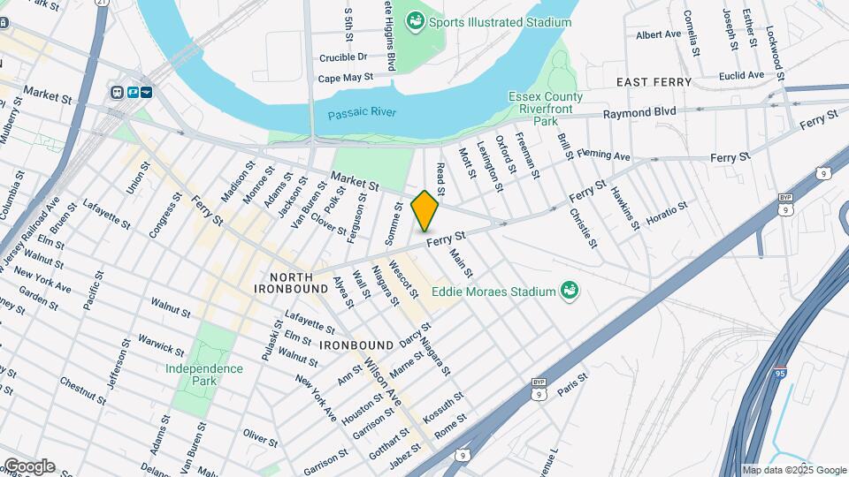 314 Ferry St, Unit 1 Map and Location Details