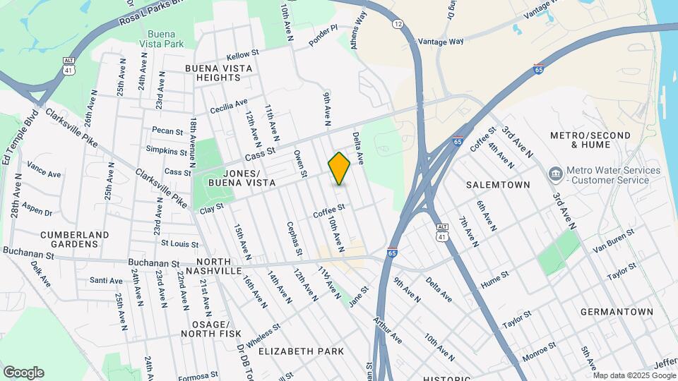 1911 9th Ave N Map and Location Details