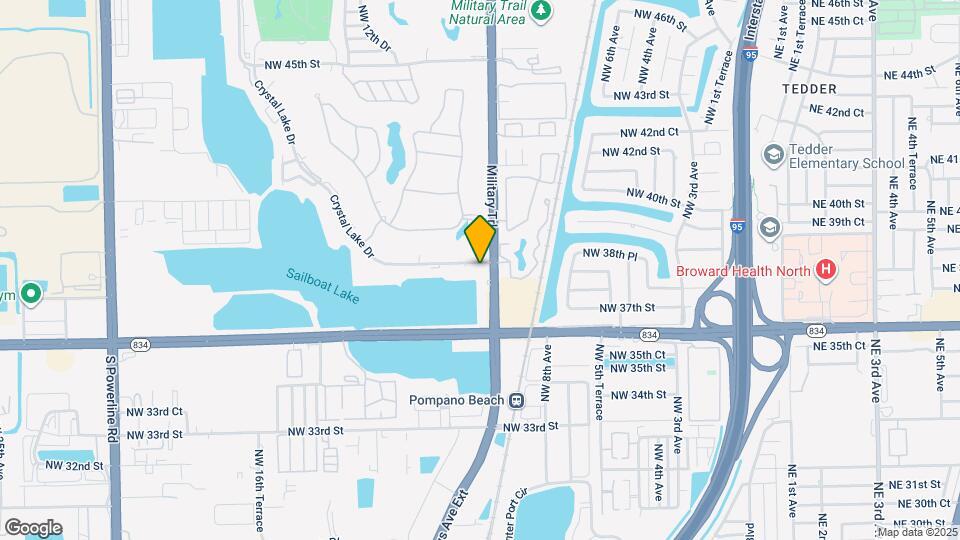 900 Crystal Lake Dr Map and Location Details