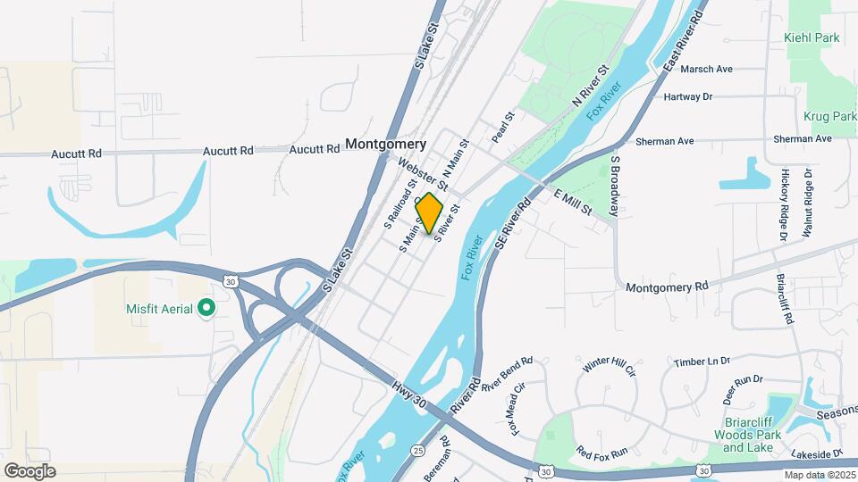 320 S River St Mapa y Detalles de la Ubicación