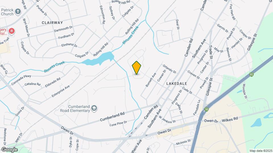 2044 Stonewash Dr Map and Location Details