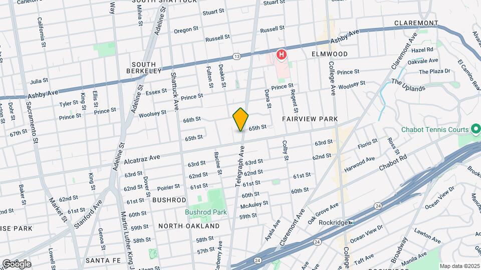 6425 Telegraph Ave Map and Location Details
