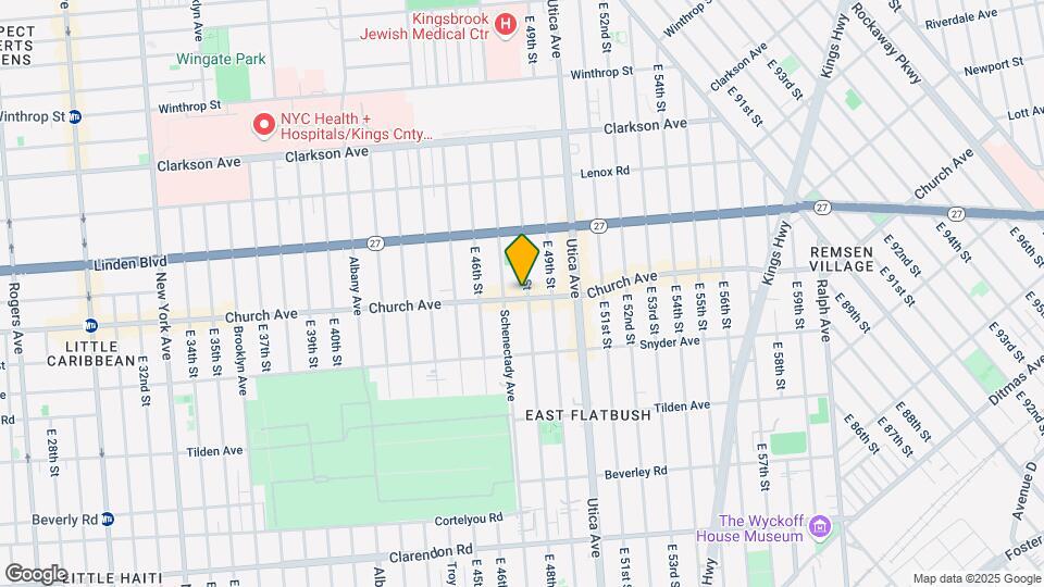 4721 Church Ave Map and Location Details