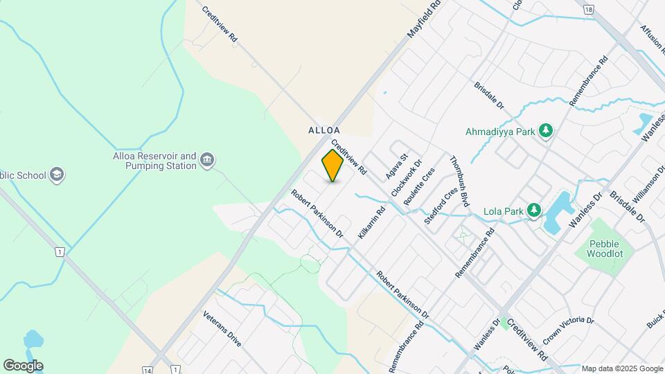 71 Humberstone Cres Map and Location Details