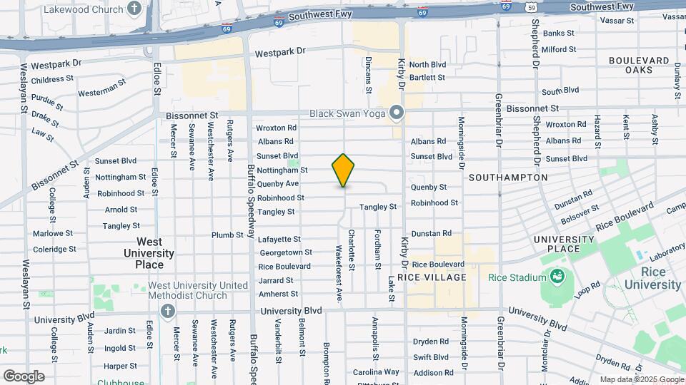 2804 Robinhood St Map and Location Details