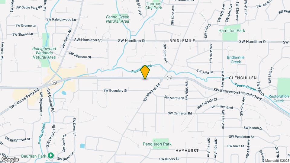 5560 SW Beaverton Hillsdale Hwy Mapa y Detalles de la Ubicación