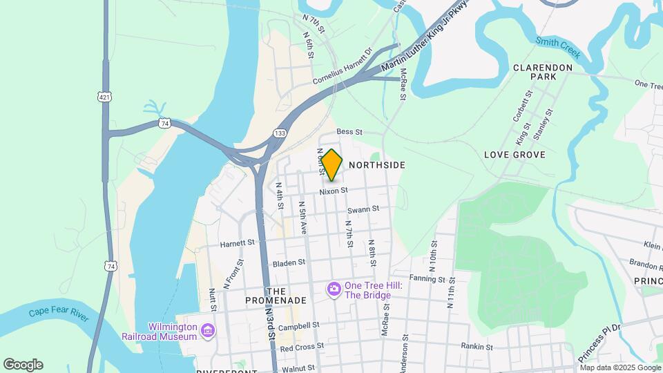 605 Nixon St Map and Location Details