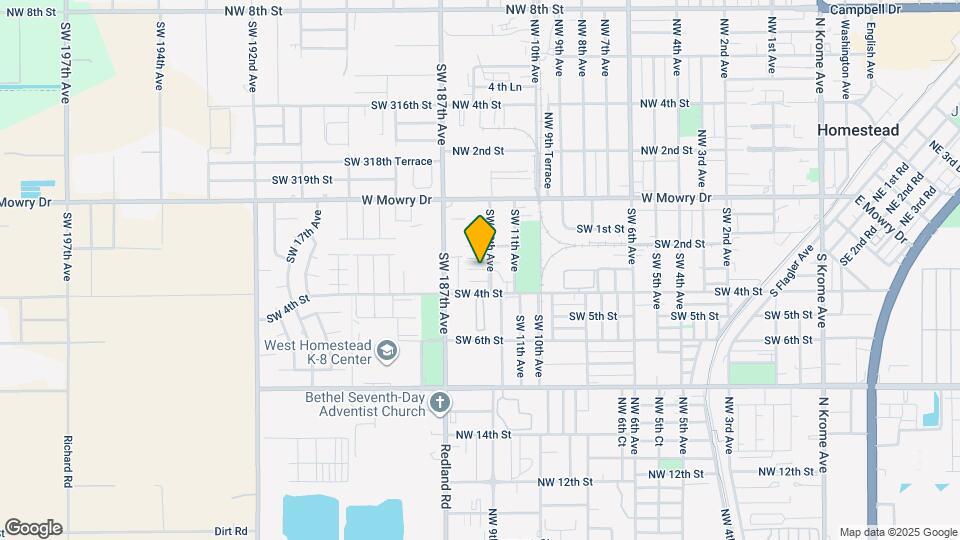 1281 SW 4th St Map and Location Details