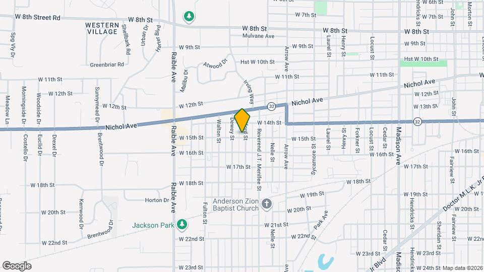 1423 Halford St Map and Location Details
