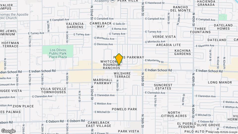 4109 N 34th St Mapa y Detalles de la Ubicación