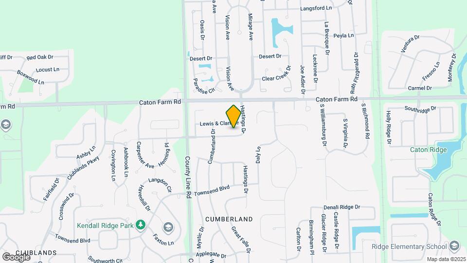 6907 Manchester Dr Map and Location Details