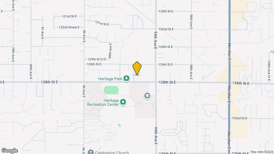 9134 127th St Ct E Map and Location Details