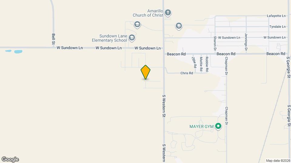 4402 Sunset St Map and Location Details