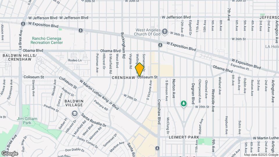 3760 Wellington Rd Map and Location Details