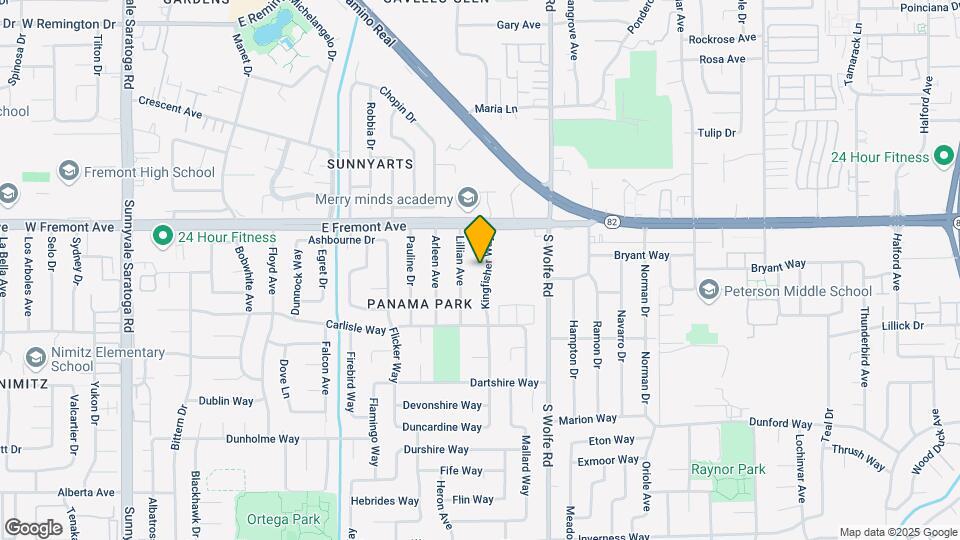 1335 Kingfisher Way Map and Location Details