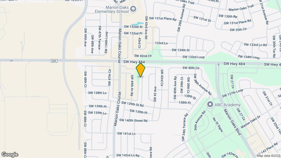 13763 SW 43rd Cir Map and Location Details