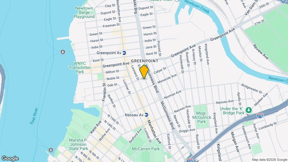 267 Eckford St Mapa y Detalles de la Ubicación
