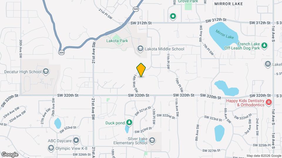1418 SW 319th Ct Mapa y Detalles de la Ubicación